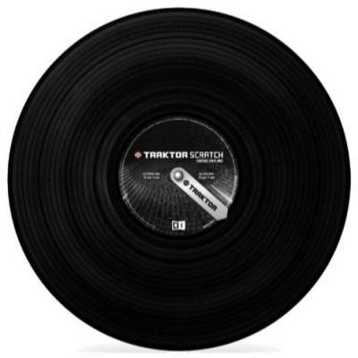 Native Instruments Traktor Scratch Pro Control Vinyl Clear MkII